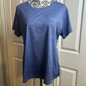 Columbia Light Blue Athletic Shirt XL